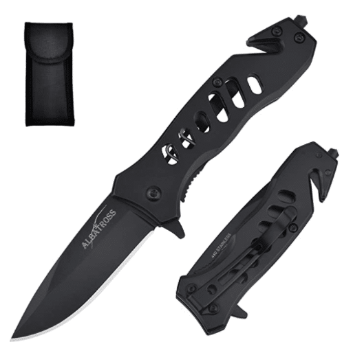 ALBATROSS EDC Cool Sharp Tactical Folding Pocket Knife
best budget tactical pocket knife