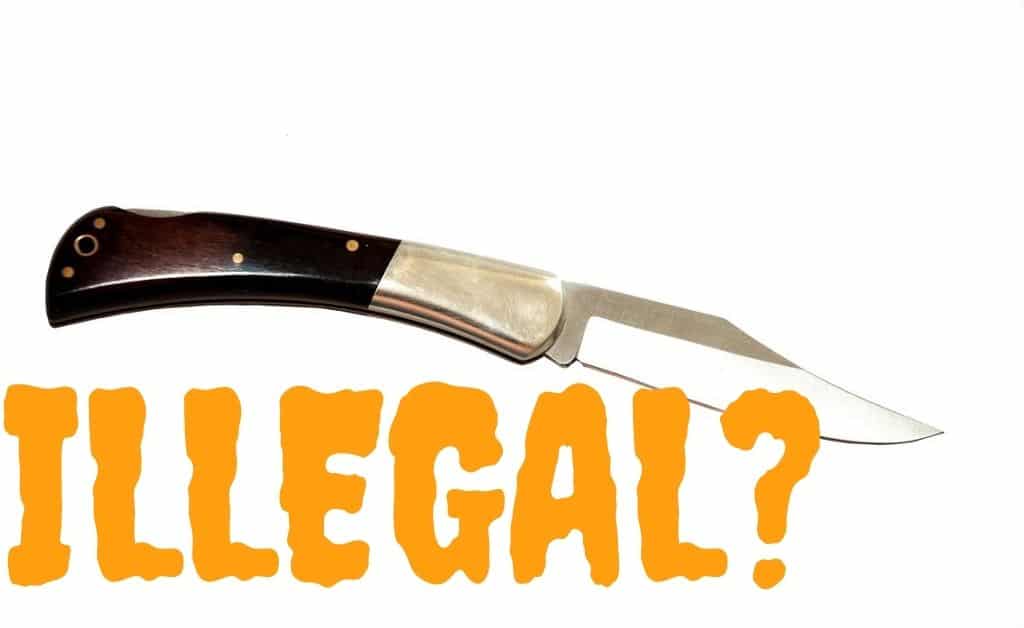 Is pocket knife illegal