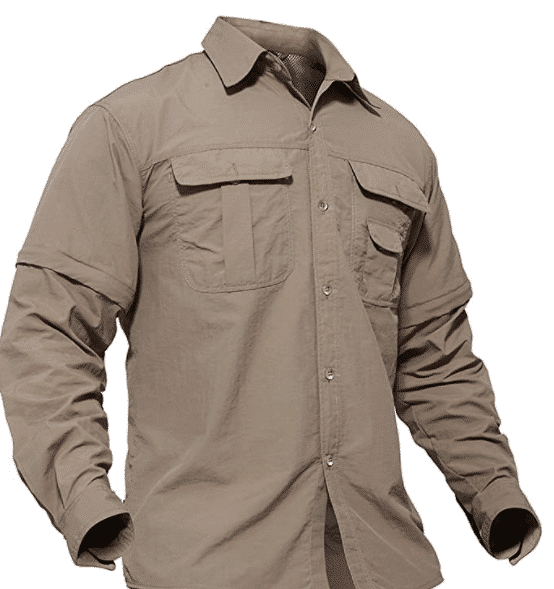 TACVASEN Men's Breathable Long Sleeve Shirt
Best tactical shirt for hot weather under $30