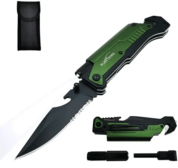 Albatross multifunction tactical pocket knife 