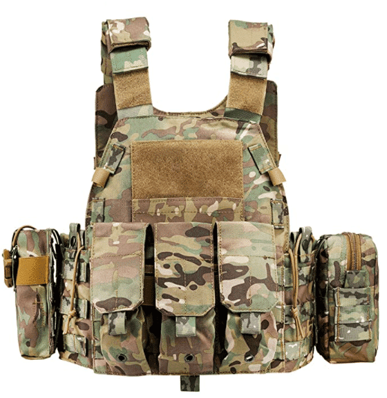 CAMO Quick Release Tactical Outdoor Vest