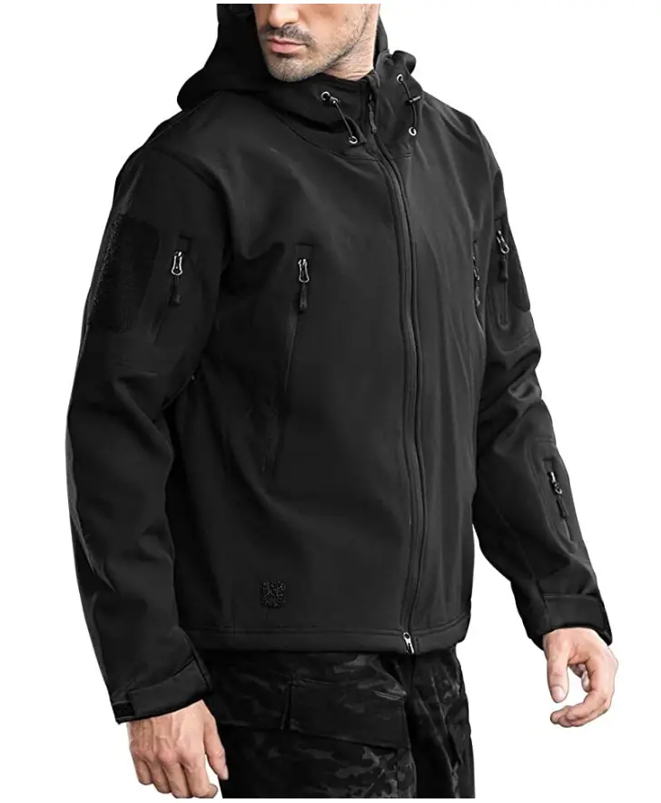 FREE SOLDIER Men's Outdoor Waterproof Soft Shell