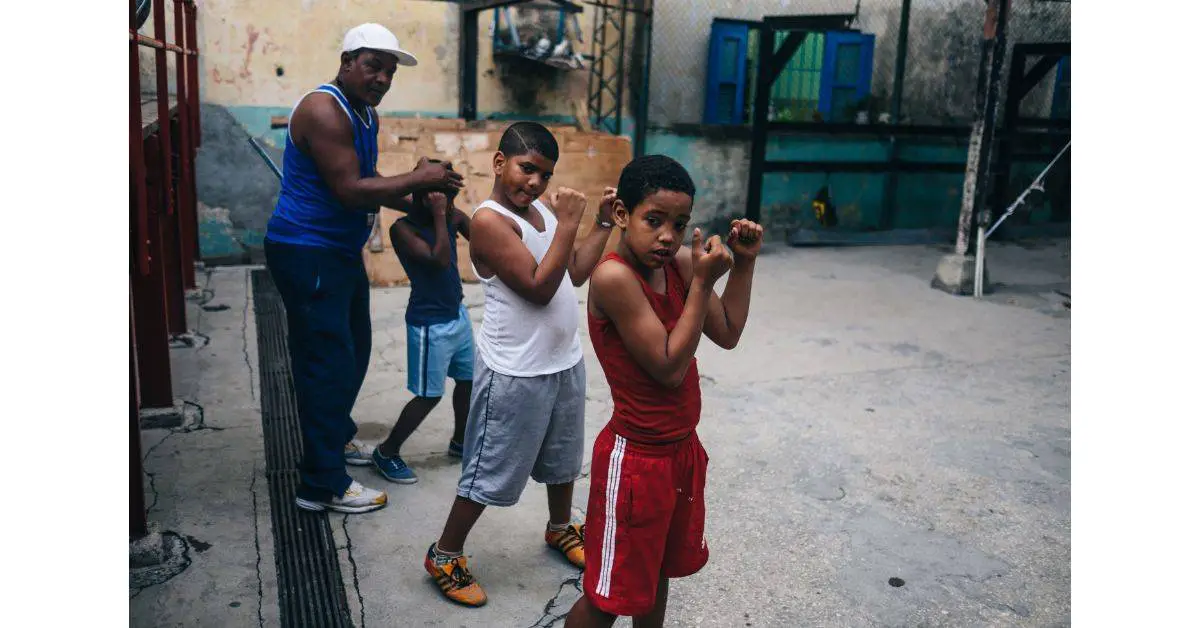 Boxing class