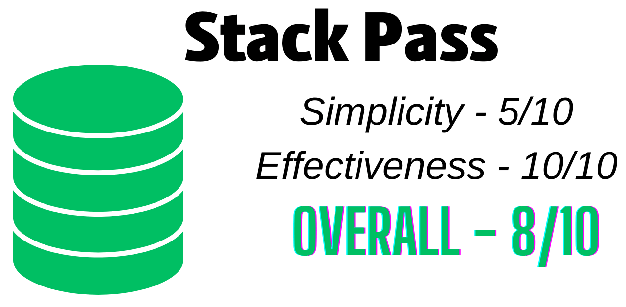 My ranking for the Stack pass