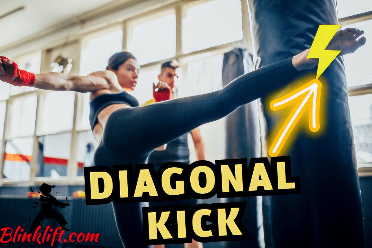 Diagonal Kick Muay Thai