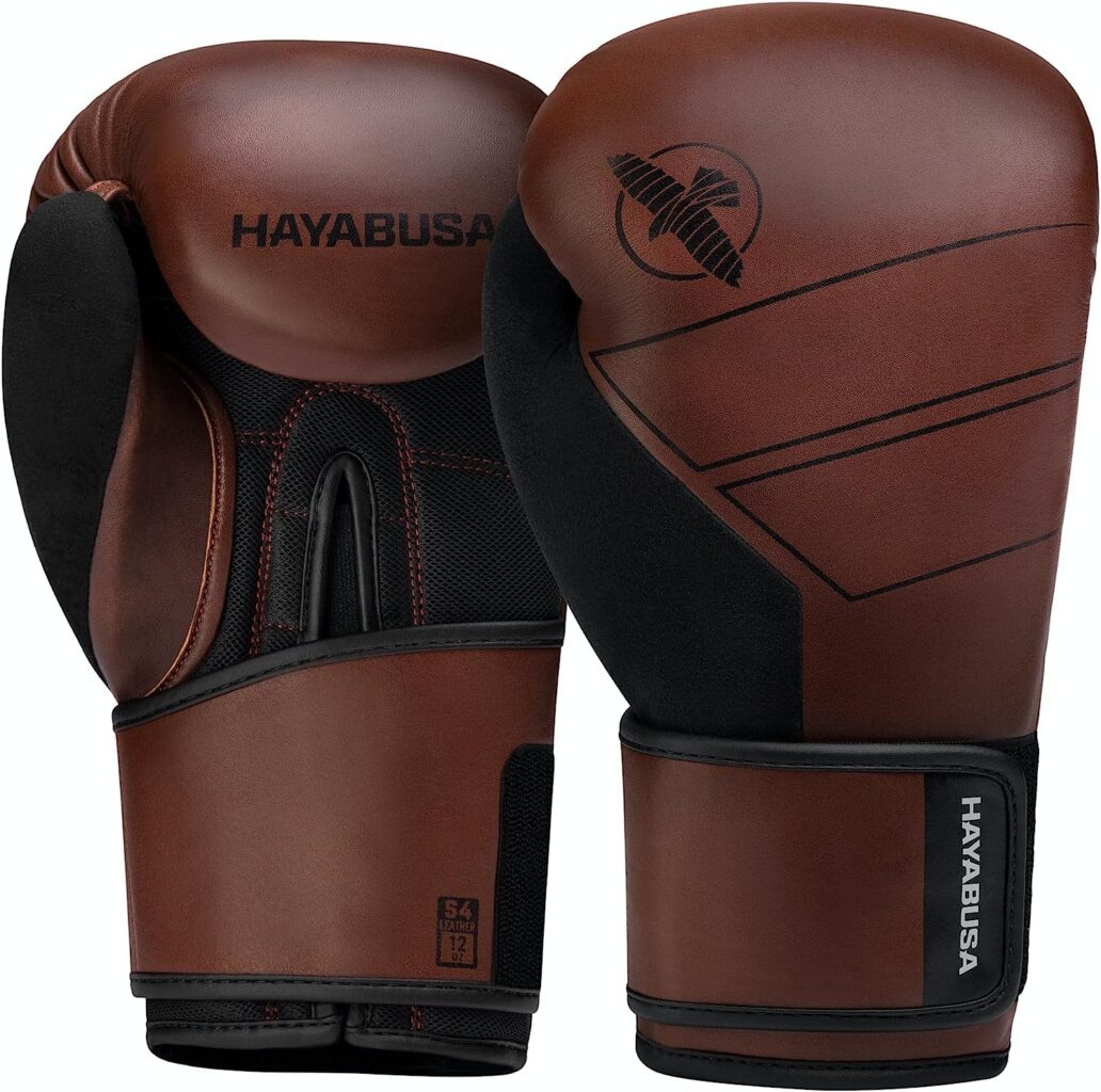 Hayabusa S4 Leather Muay Thai Gloves for Women & Men