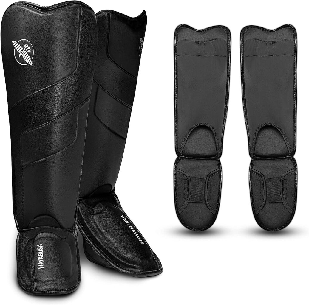 Hayabusa T3 Full-Back Shin Guards