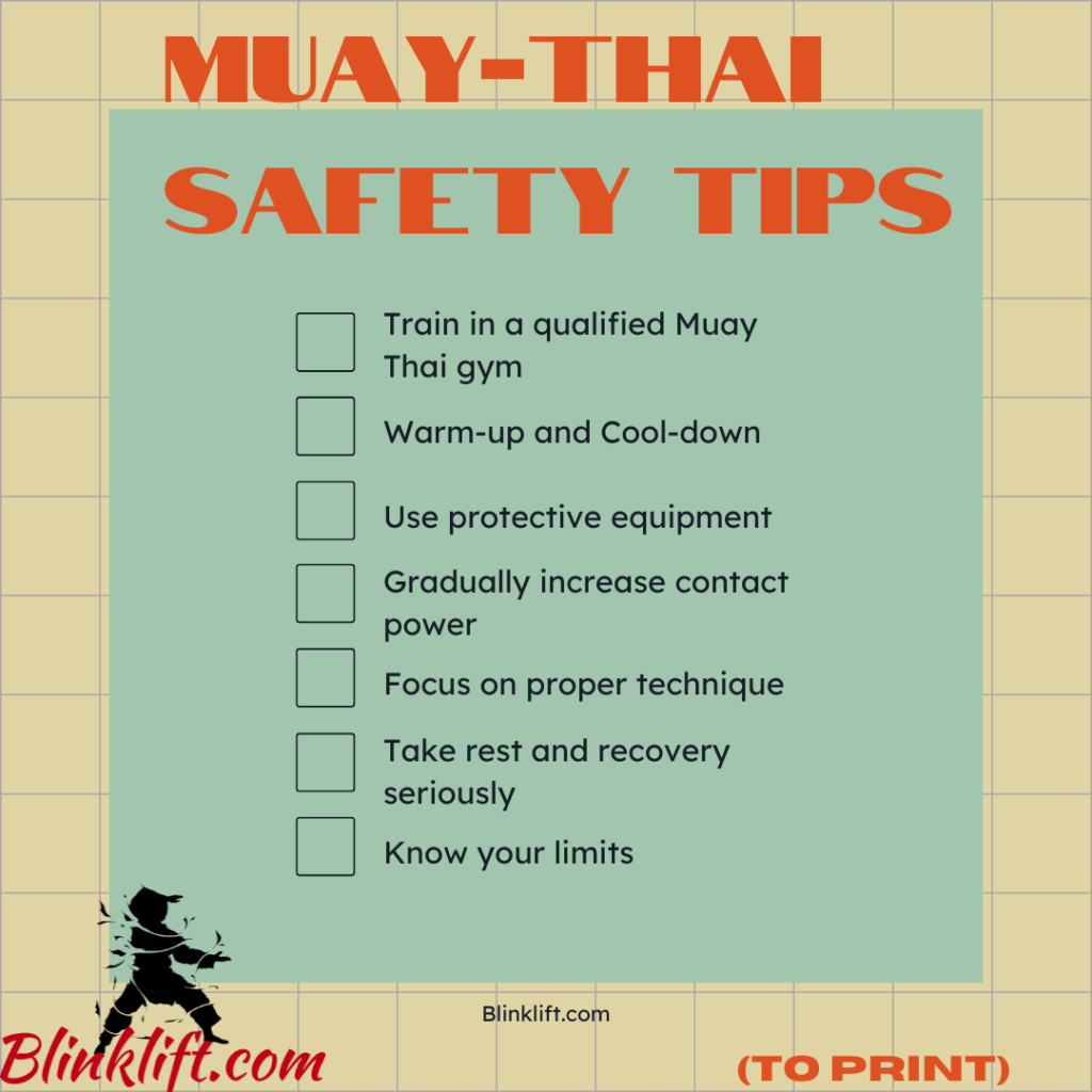 Muay Thai Safety Tips