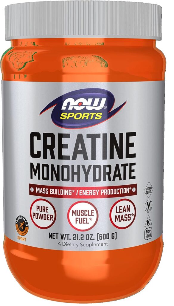 NOW Sports Nutrition, Creatine Monohydrate Powder