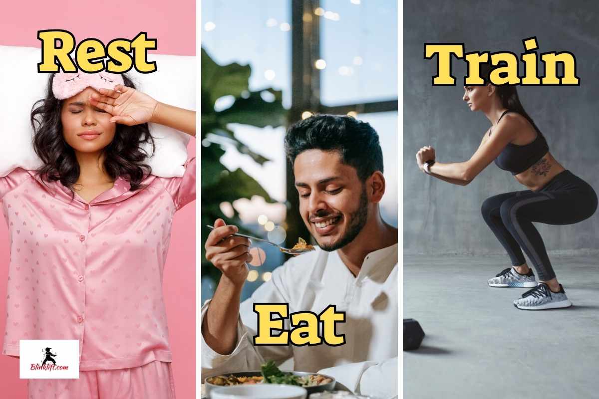 Rest, Eat, Train