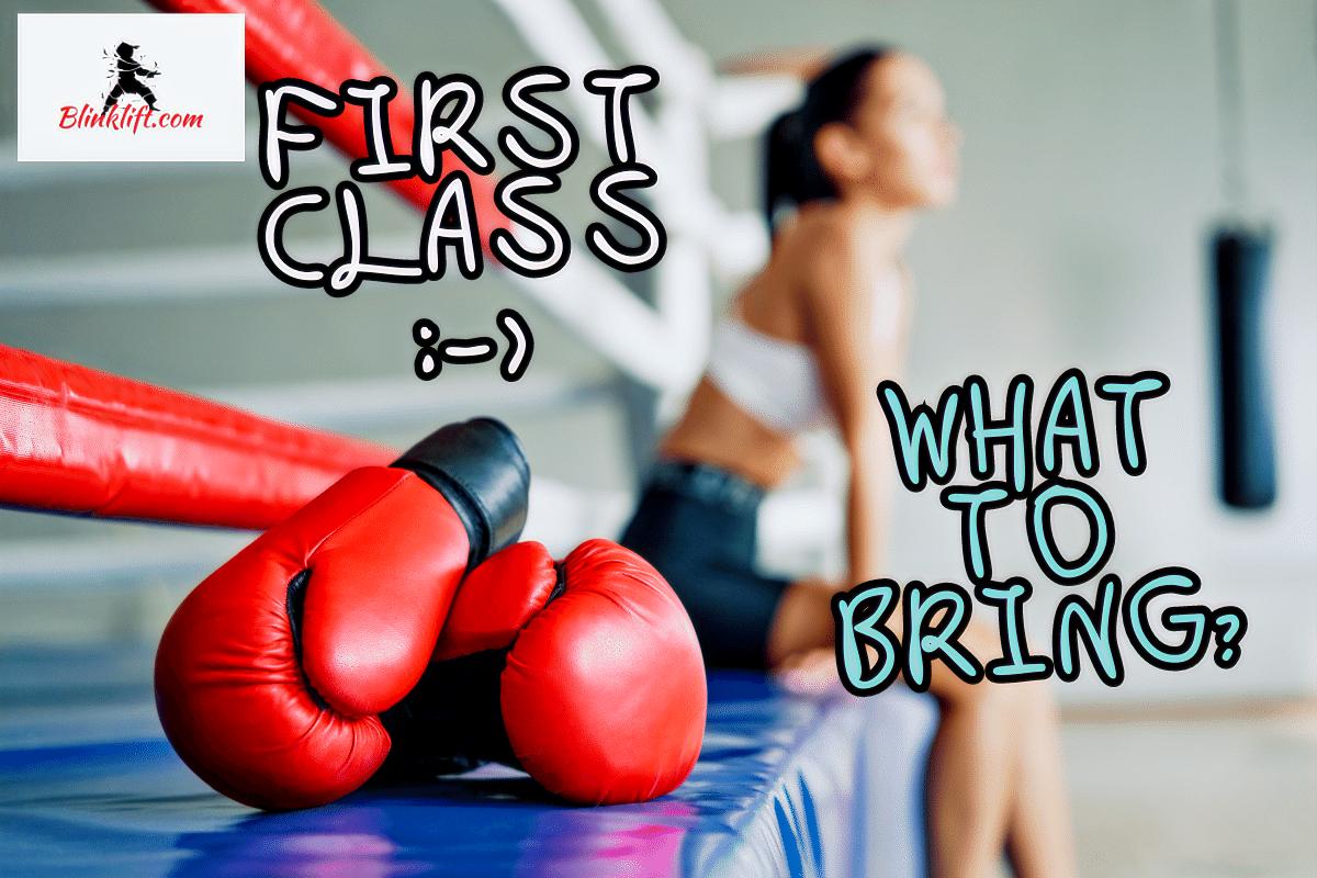 What to bring to first muay thai class